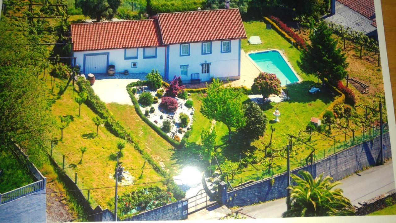 Casa Tarrio Con Piscina - Santiago De Compostela Villa Boqueixon Luaran gambar
