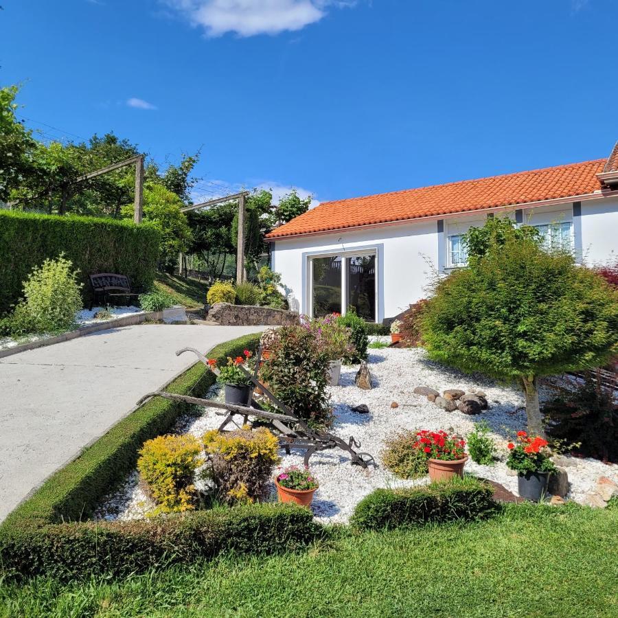 Casa Tarrio Con Piscina - Santiago De Compostela Villa Boqueixon Luaran gambar