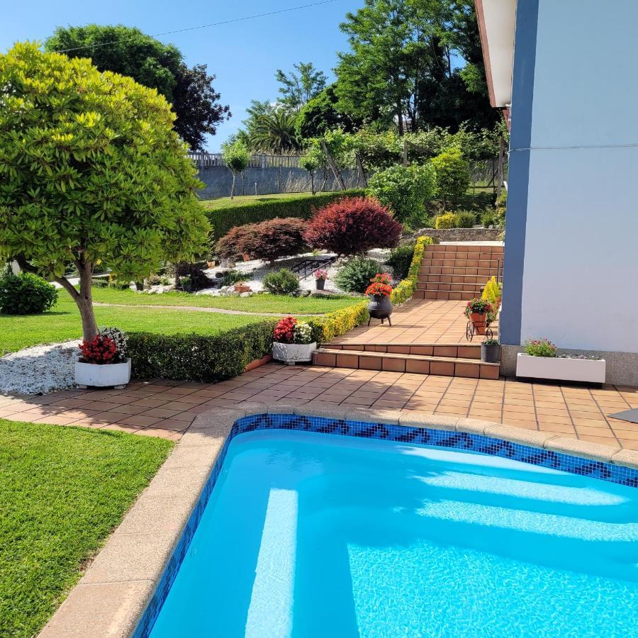 Casa Tarrio Con Piscina - Santiago De Compostela Villa Boqueixon Luaran gambar