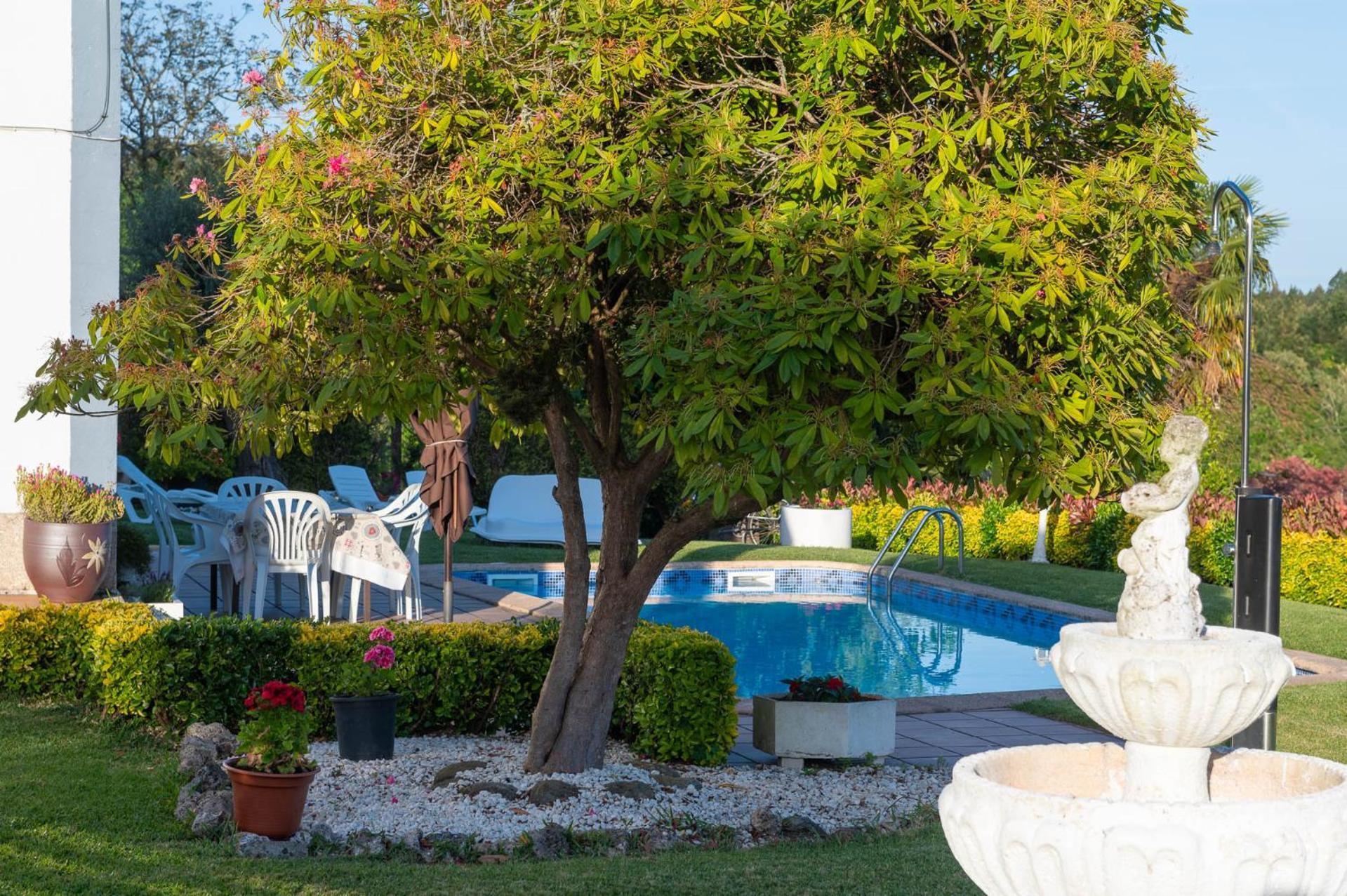 Casa Tarrio Con Piscina - Santiago De Compostela Villa Boqueixon Luaran gambar